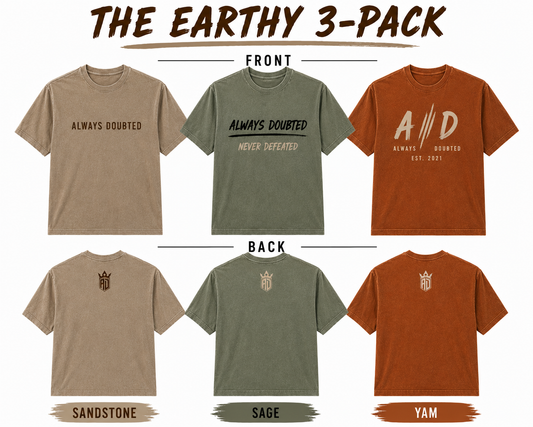 The Earthy 3-Pack